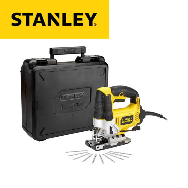 Električna ubodna pila Stanley FME340KA 710W sa 10 listova pile u koferu