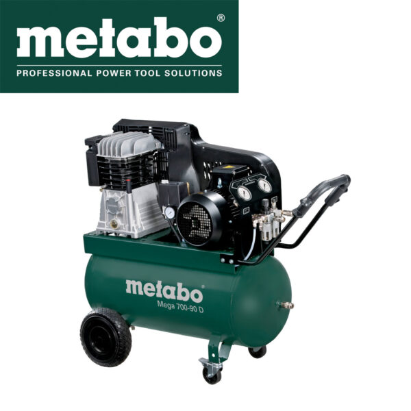 Električni trofazni kompresor Metabo MEGA 700-90 D 90l 4000W