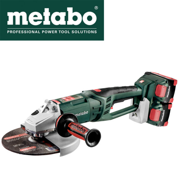 Aku ugaona - kutna brusilica Metabo WPB 36-18 LTX BL 61310281 18V 230mm sa četiri 8Ah baterije i brzim punjačem u koferu