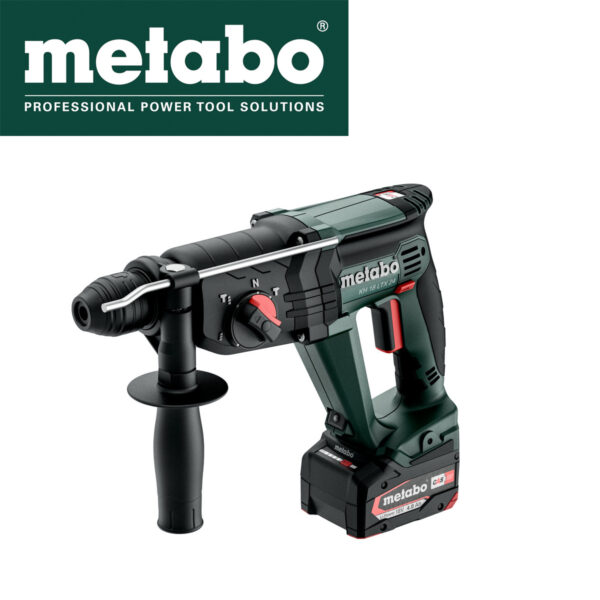 Aku udarna bušilica Metabo KH 18 601712510 LTX 24 18V sa dvije 4Ah baterije i punjačem u koferu