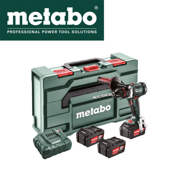 Aku bušilica - odvijač Metabo BS 18 LTX 60219196 18V sa tri 4Ah baterije i punjačem u koferu