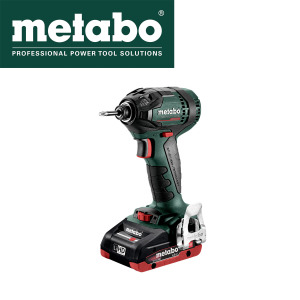 Aku udarni odvijač Metabo ASC55 SSD 18 LTX 200 BL 602396800 18V 200Nm 1/4" sa 2 baterije 4.0Ah i punjačem u koferu