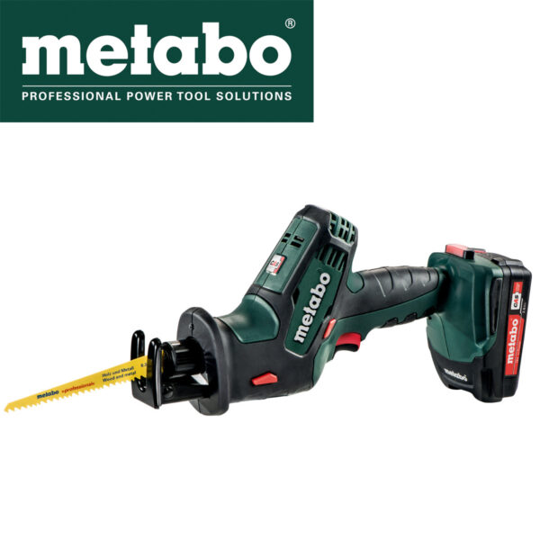 Aku recipročna pila - lisičiji rep Metabo SSE 18 LTX Compact 60226650 18V sa dvije 2Ah baterije i punjačem u koferu