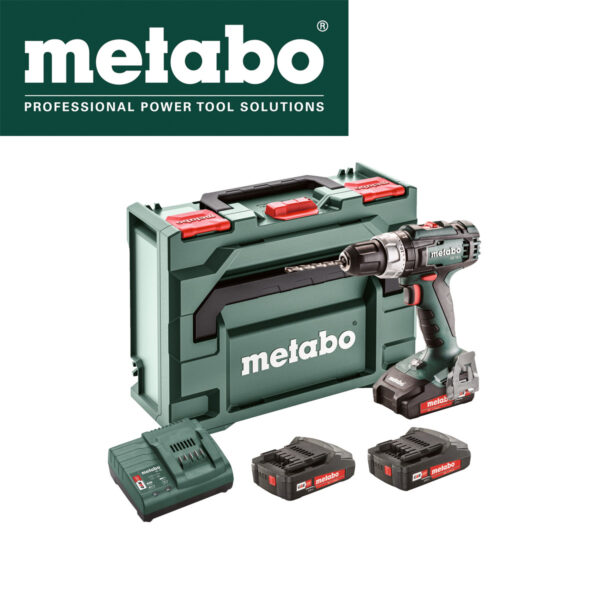 Aku udarna bušilica Metabo SC 30 SB 18 L 60231754 18V sa tri 2Ah baterije i punjačem u koferu