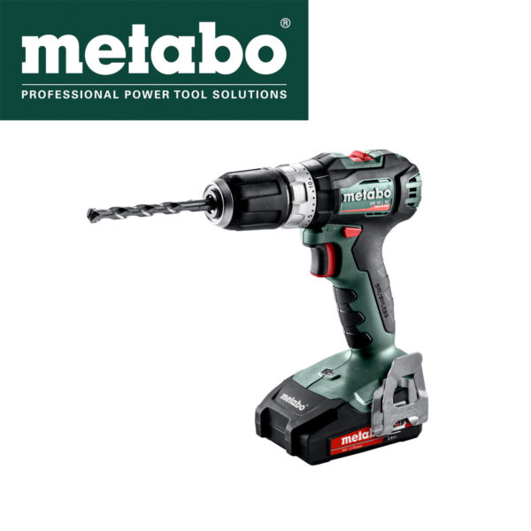Aku udarna bušilica Metabo SB 18 L 60233150 sa dvije 2Ah baterije i punjačem u koferu