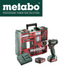 Aku udarna bušilica Metabo SB 12 60107687 12V sa priborom dvije 2Ah baterije i punjačem u koferu