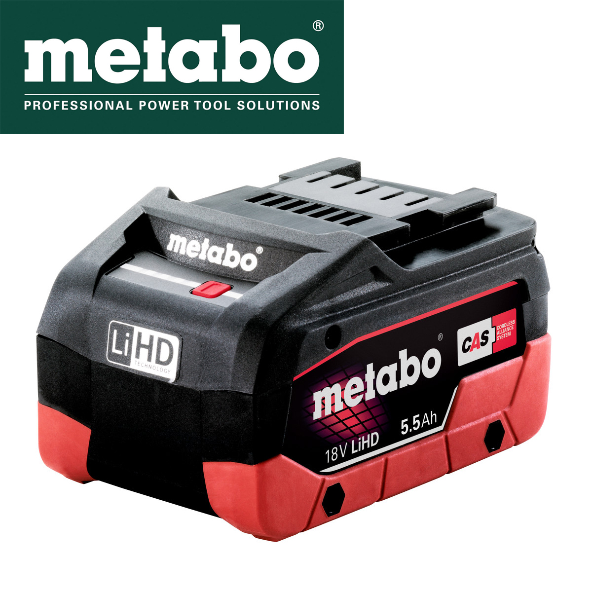 Baterija 18 V 5.5 Ah LiHD Metabo 625368000 Baterija za aku uređaje Metabo 18V 5.5Ah LiHD 625368000