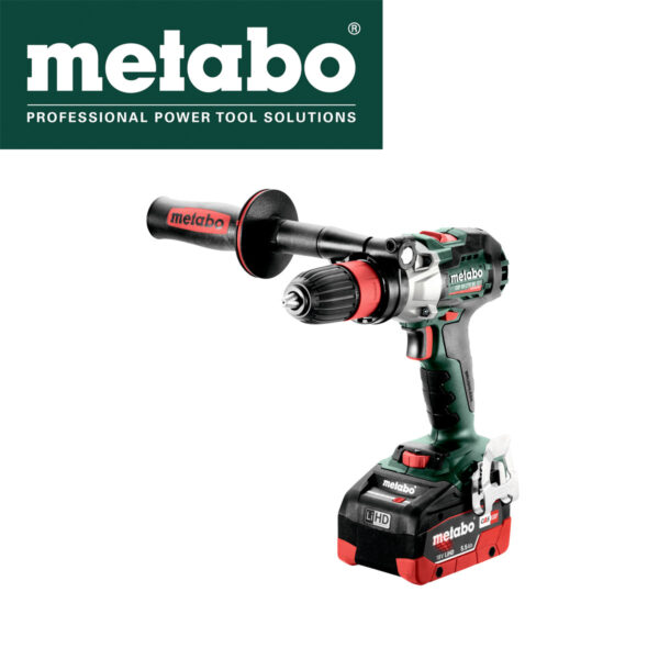 Aku bušilica - odvijač Metabo GB 18 LTX BL QI 60236266 18V sa dvije 5.5Ah baterije i punjačem u koferu