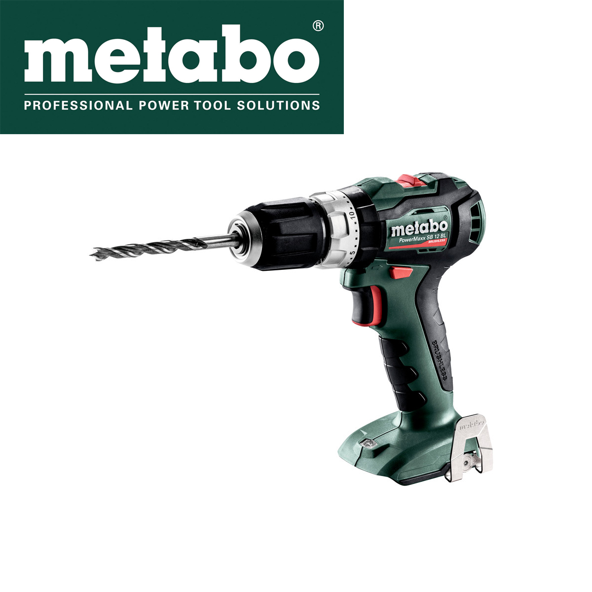 AKU Udarna bušilica-odvijač bez četkica (bez baterije i punjača) PowerMaxx SB 12 + MetaLoc Metabo 60107784 Aku udarna bušilica Metabo PowerMaxx SB 12 60107784 12V u koferu