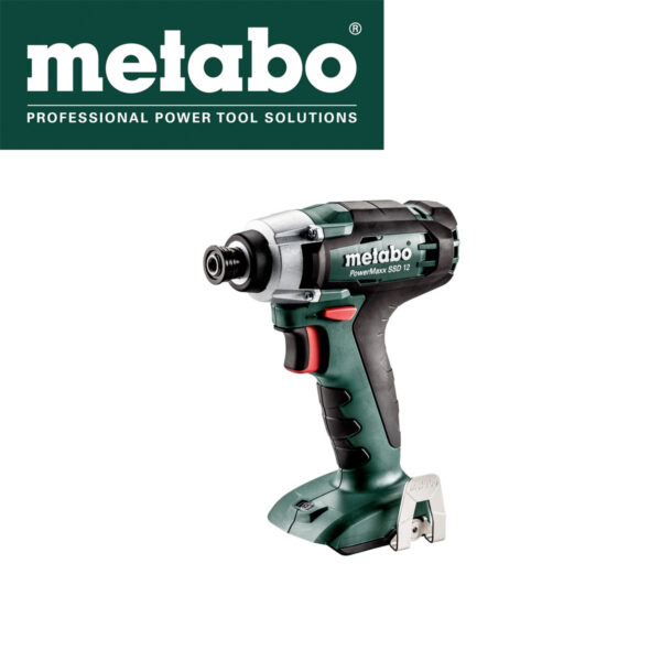 Aku udarni odvijač Metabo PowerMaxx SSD 12 60111484 12V u koferu