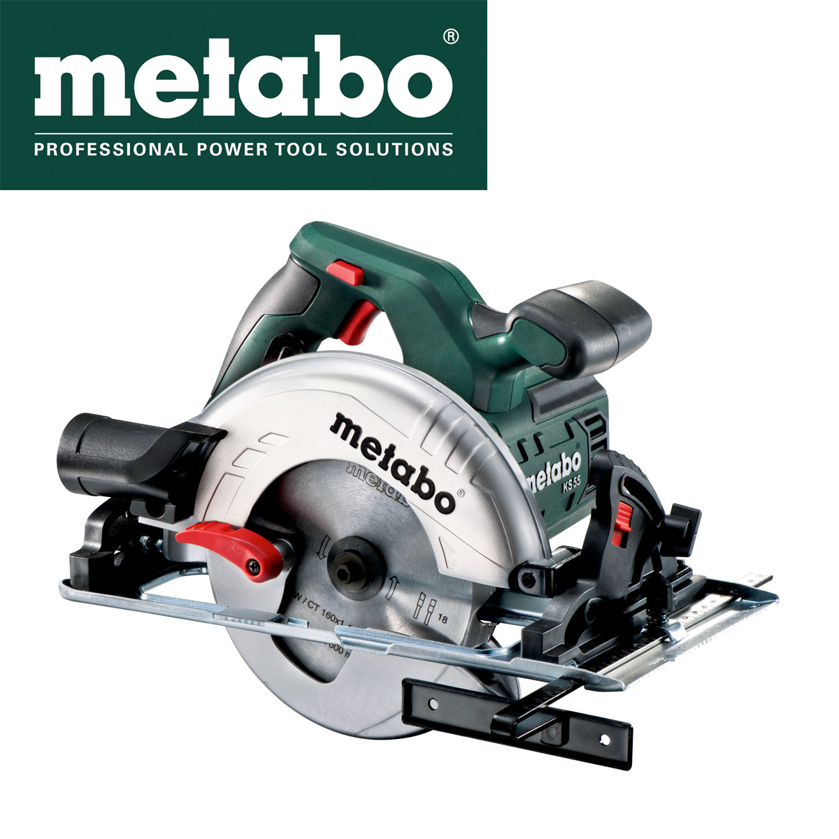 Električna kružna pila ručna 1.200W 160mm KS 55 Metabo 600855000 Električna ručna kružna pila - cirkular Metabo KS 55 600855000 1200W 160mm