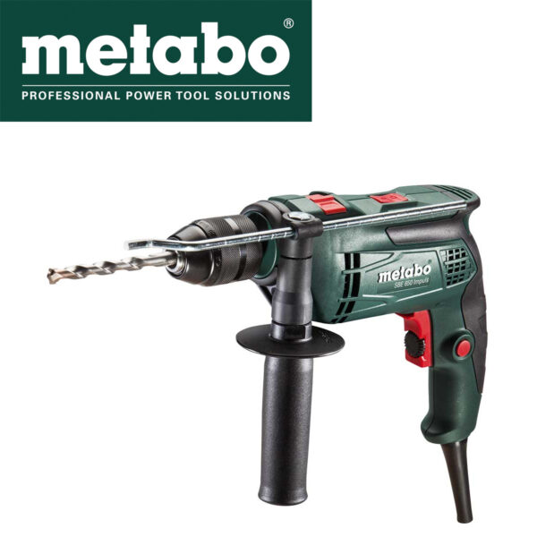 Električna udarna bušilica Metabo SBE 650 600672500 650W u koferu