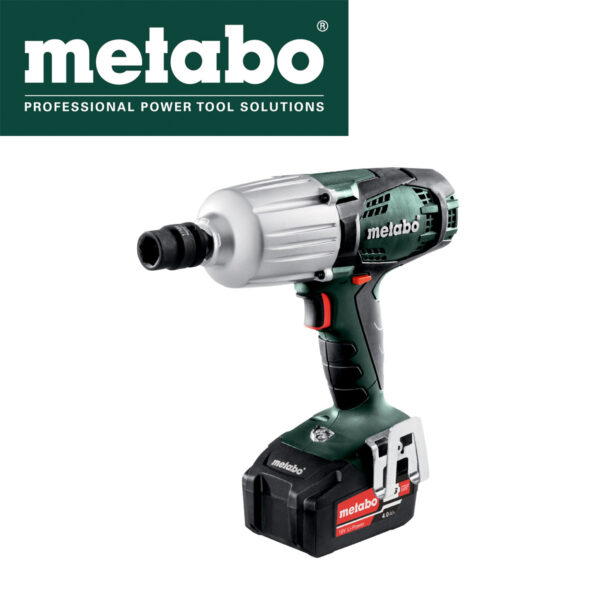 Aku udarni odvijač Metabo SSW 18 60219850 LTX 600 18V sa dvije 4Ah baterije i punjačem u koferu