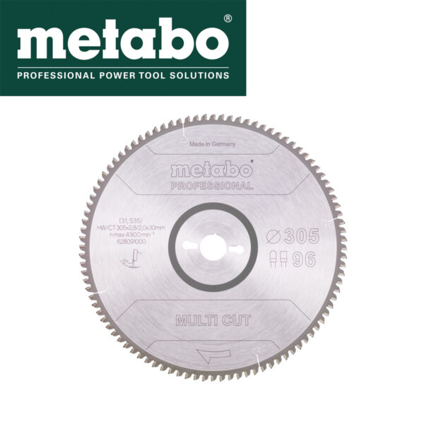 Rezna ploča - list kružne pile za cirkulare Metabo 628091000 305x2.8mm