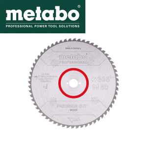 Rezna ploča - list kružne pile za cirkulare za drvo Metabo 628228000 305x30mm 60 zuba