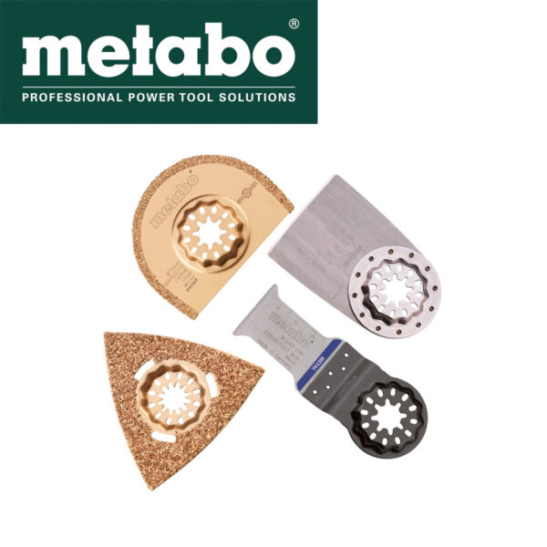 Set pribora za pločice za multifunkcijski alat Metabo 4-dijelni 626419000