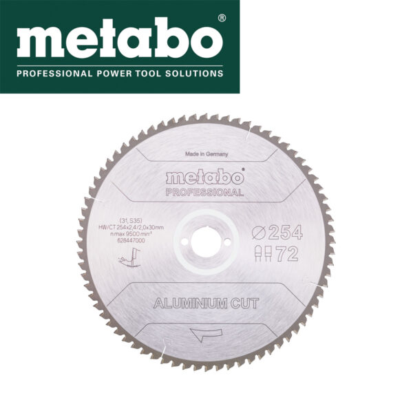 Rezna ploča - list kružne pile za cirkulare Metabo 628447000 254x2.4mm