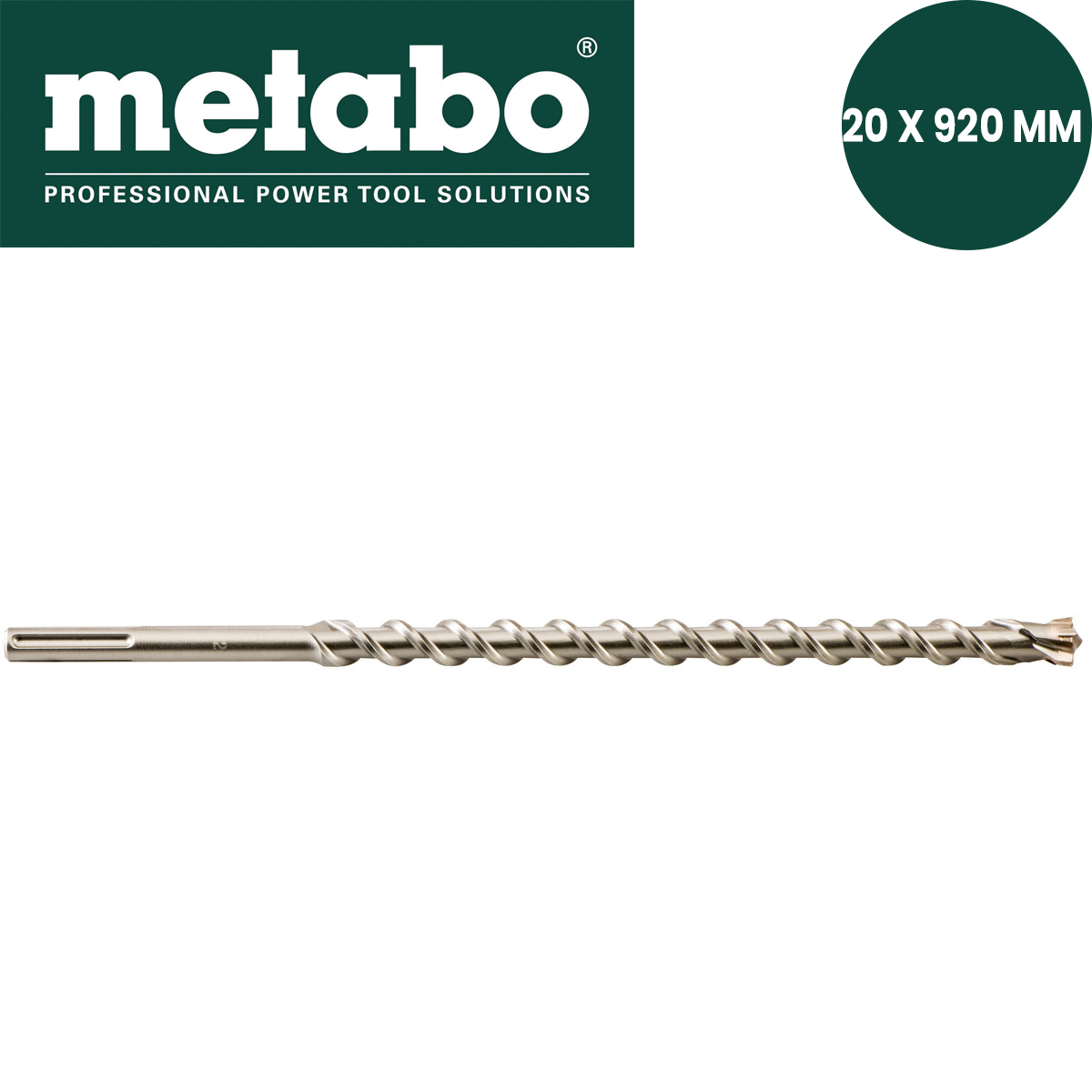 Svrdlo burgija 20x800-920 4 oštrice Metabo 623323000 Burgija-borer za bušilice Metabo 623323000 20x800x920mm