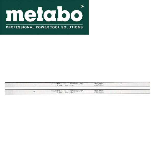 Set noževa za blanjaljicu-blanju-hoblericu - debljaču DH330 Metabo 332x12x1.5mm 0911063549