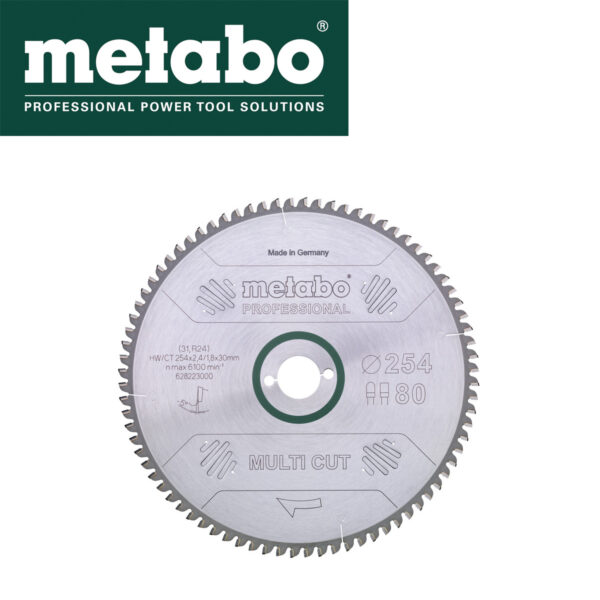 Rezna ploča - list kružne pile za cirkulare Metabo 628223000 254mm