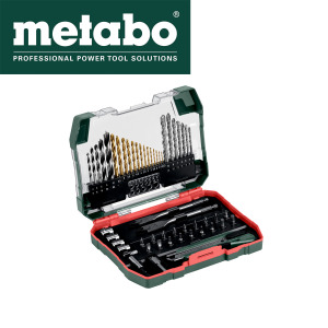 Set pribora za bušilice - bitova i burgija-borera Metabo 626707000 55-dijelni