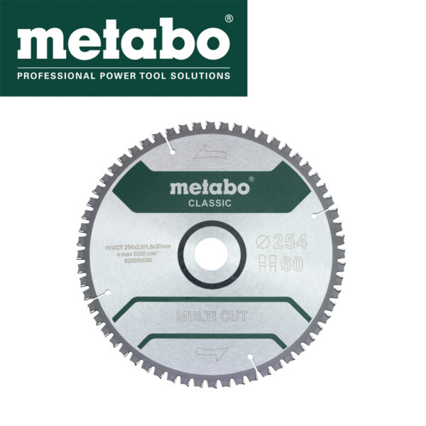Rezna ploča - list kružne pile za cirkulare Metabo 628285000 254x2.6mm