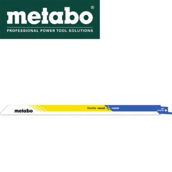 List sabljaste pile za drvo i metal 300 - 0,9 - 1,8 - 2,6mm -2 kom – Metabo 631098000