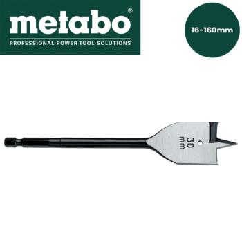 Svrdlo za drvo plosnato 16 - 160 mm Metabo 627316000
