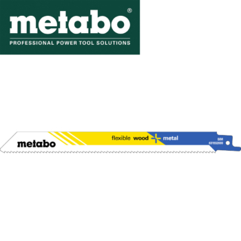 List sabljaste pile za drvo i metal 200 - 0,9 - 2,5mm - 5 kom – Metabo - 631932000