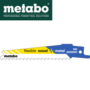 List pile za recipročne pile - lisičiji rep za drvo i metal Metabo 628265000 100x0.9mm 5kom