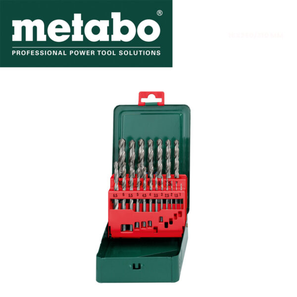 Set burgija-borera za metal Metabo 627153000 1-10mm 19-dijelni