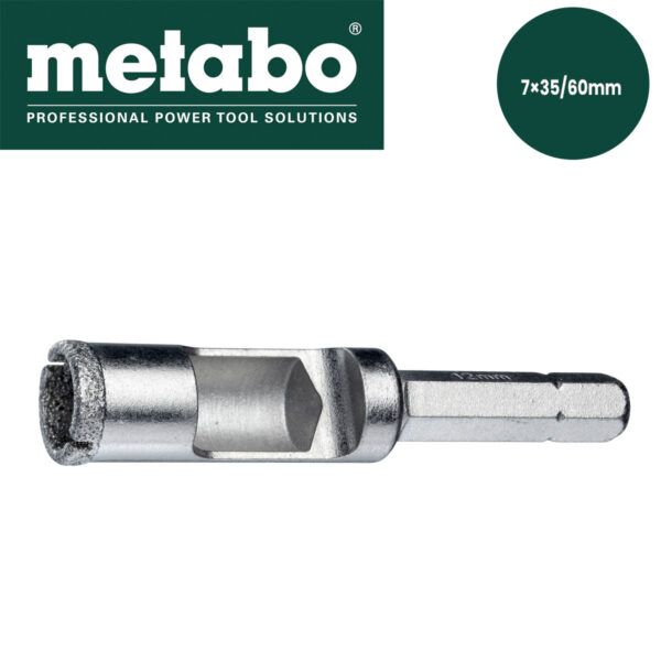 Dijamantska kruna-kroner za keramiku-granit Metabo 7x35mm 627536000
