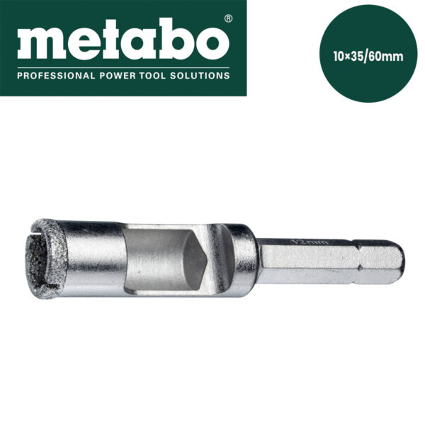 Kruna-kroner za bušilice za keramiku i granit Metabo 10x35x60mm 627538000