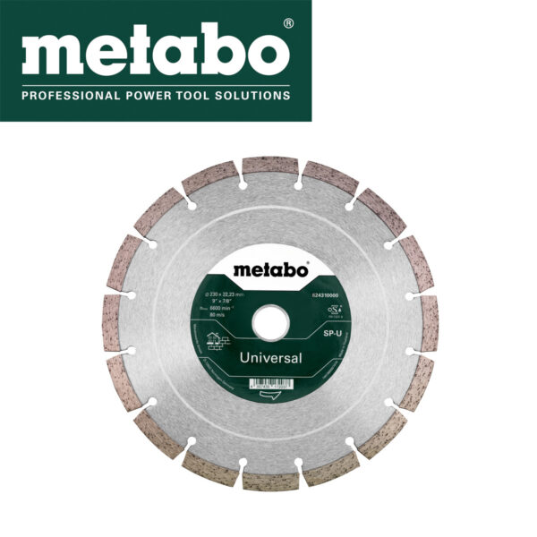 Dijamantska rezna ploča za brusilice Metabo 624310000 230x22.23mm