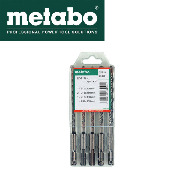 Set burgija-borera Metabo 630581000 5-10mm 5-dijelni