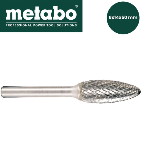 Glodalo za glodalice Metabo 628361000 oblik-plamen 6mm