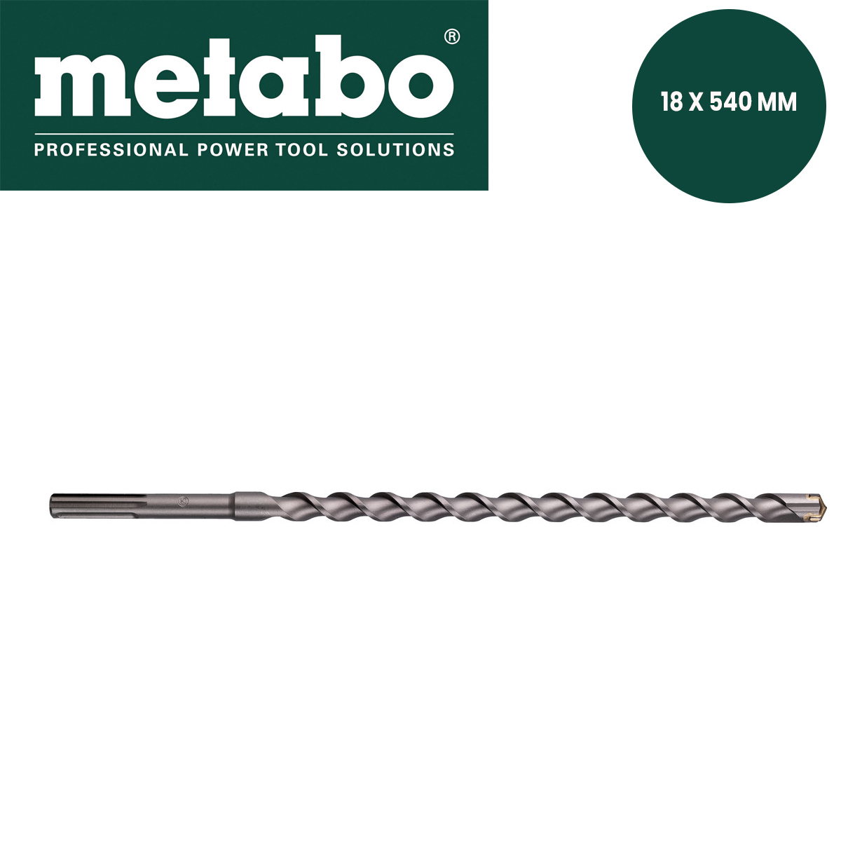 Svrdlo - burgija 118×395 - 540 – 4 oštrice – Metabo 623119000 Burgija-borer za bušilice Metabo 623119000 118x395mm