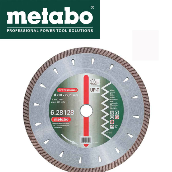 Dijamantska rezna ploča za brusilice Metabo 628125000 125x2.2mm