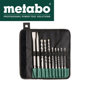 Set pribora za bušilice - špice sjekači burgije-boreri Metabo 630824000 10-dijelni