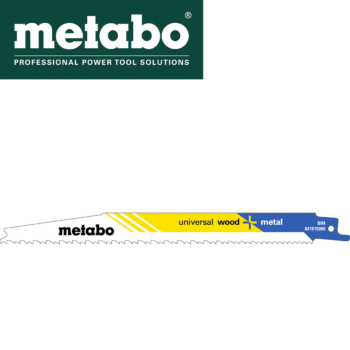 List sabljaste pile za drvo i metal 200 - 1,25mm - 5 kom – Metabo 631915000