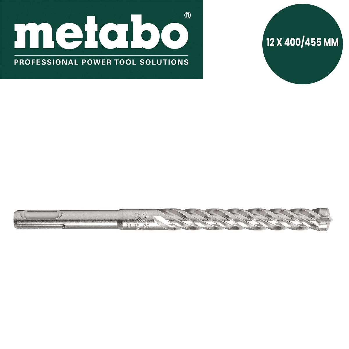 Svrdlo - burgija 12×400 - 455 – 4 oštrice – Metabo 626229000 Burgija-borer za bušilice Metabo 626229000 SDS-Plus 12x400x455mm