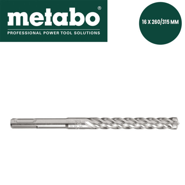 Burgija-borer za bušilice Metabo 626236000 SDS-Plus 16x260x315mm