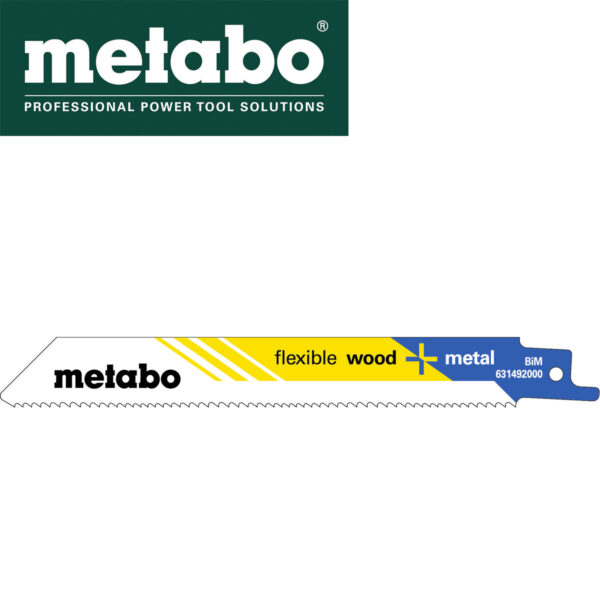 List pile za recipročne pile - lisičiji rep za drvo i metal Metabo 631094000 150x0.9mm 2 komada