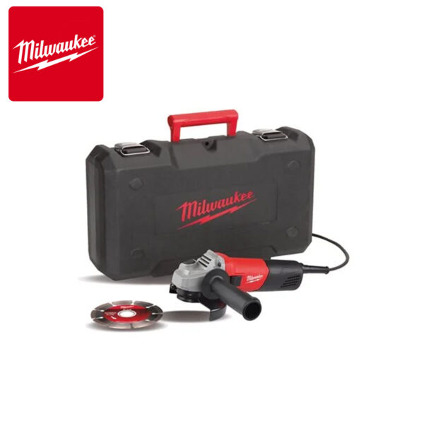 Električna ugaona-kutna brusilica Milwaukee AG800-115 E D-SET 4933451281 800W 115mm