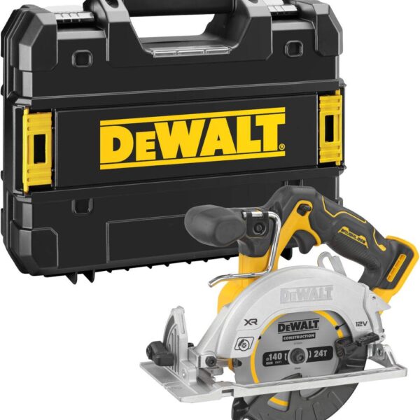 Aku ručna kružna pila - cirkular DeWalt DCS512NT 12V XR 140mm u TSTAK koferu