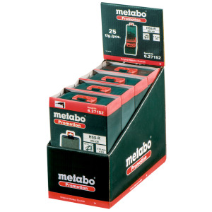 Set burgija-borera za bušilice za metal Metabo 627152000 1-13mm 25-dijelni u metalnoj kutiji