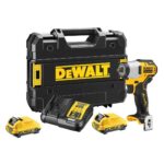 Aku udarni odvijač DeWalt DCF902D2 12V XR sa dvije 2Ah baterije i punjačem u TSTAK koferu