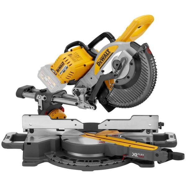 Aku potezno-nagibna pila - štucer DeWalt DCS727T2 FlexVolt 54V XR 250mm sa dvije 6Ah baterije i punjačem