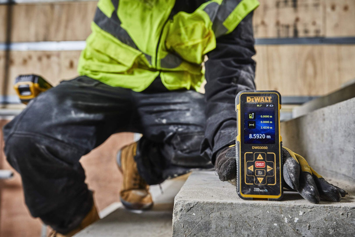 Laserski metar - mjerač udaljenosti DeWalt DW03050 50m
