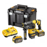 Aku udarna bušilica DeWalt DCH323T2 SDS-Plus FlexVolt 54V XR sa dvije 6Ah baterije i punjačem u TSTAK koferu